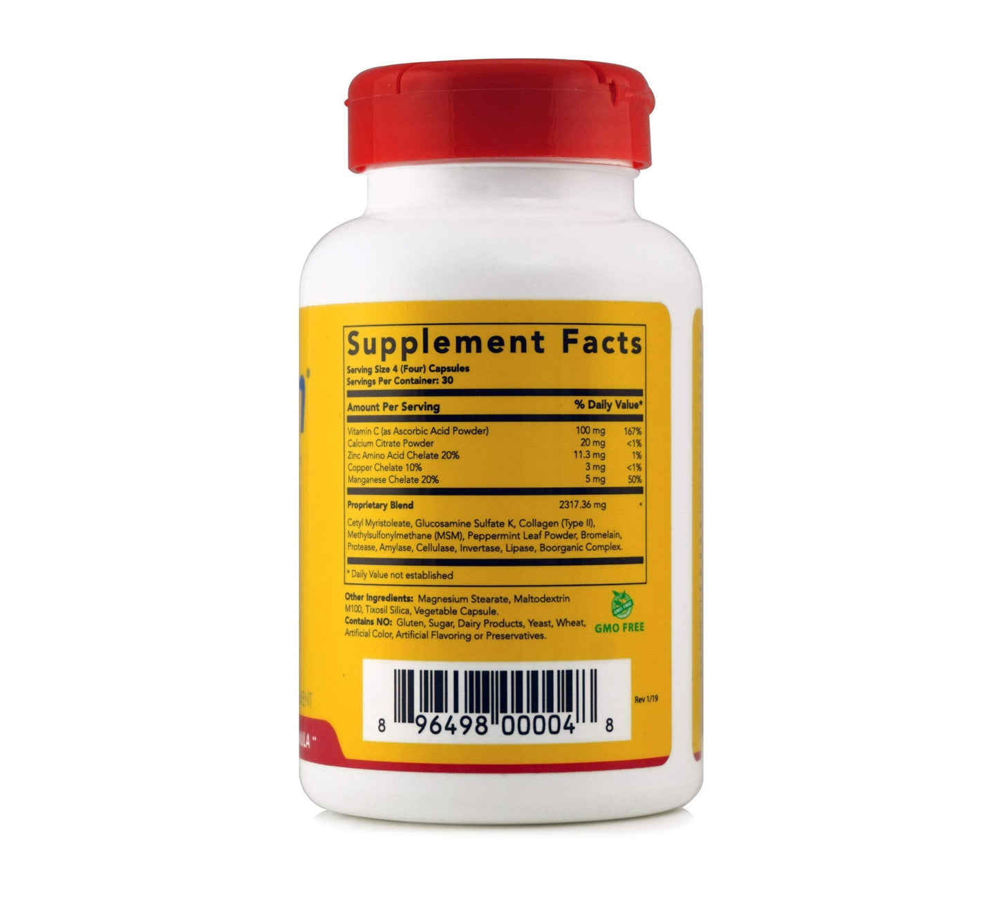 Flexcin Extra Strength Joint Formula with CM8 (Cetyl Myristoleate) - Joint Supplements for Men and Women with Glucosamine, MSM, Collagen Type II - 120 Capsules FlexcinBuy Supplements Australia