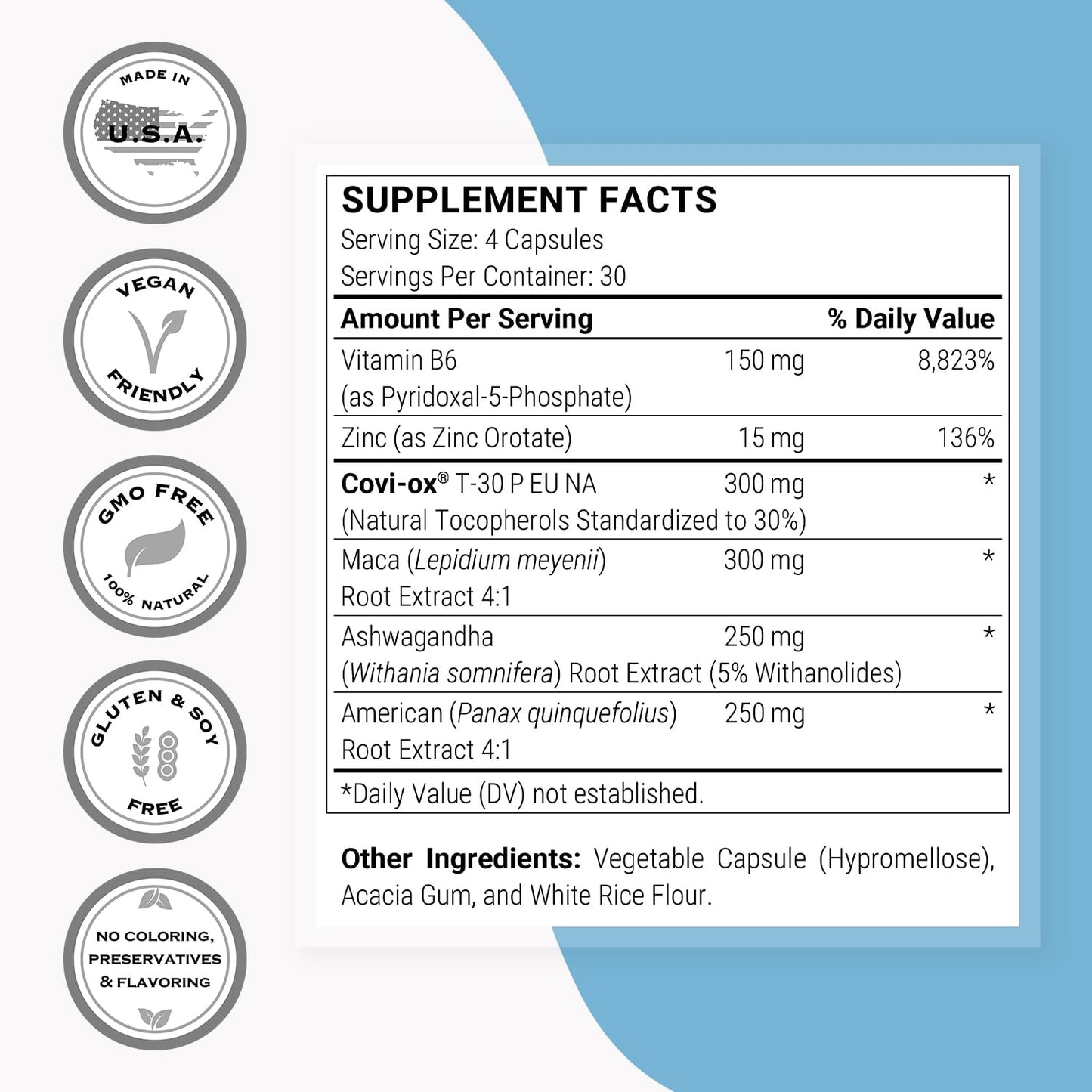 Supersmart - Natural Prolactin Balance Formula - with p5p Vitamin B6, Maca Root, Ashwagandha | Gluten Free - 120 Vegetarian Capsules SupersmartBuy Supplements Australia