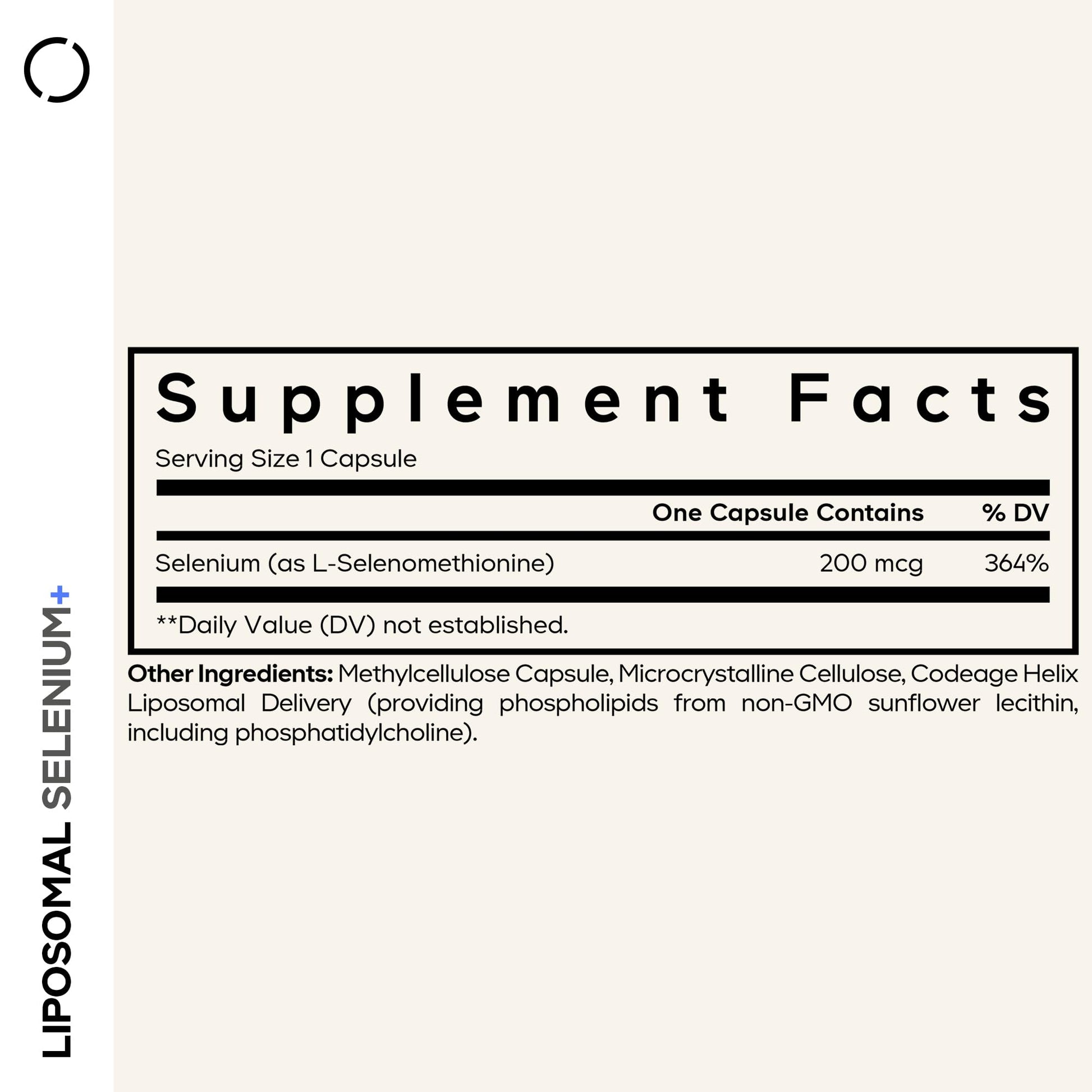 Codeage Selenium 200 mcg Supplement, 6-Month Supply, Immune Support, Mineral Cofactor Selenomethionine, Phospholipids, Vegan, Liposomal Delivery, 180 Capsules CodeageBuy Supplements Australia