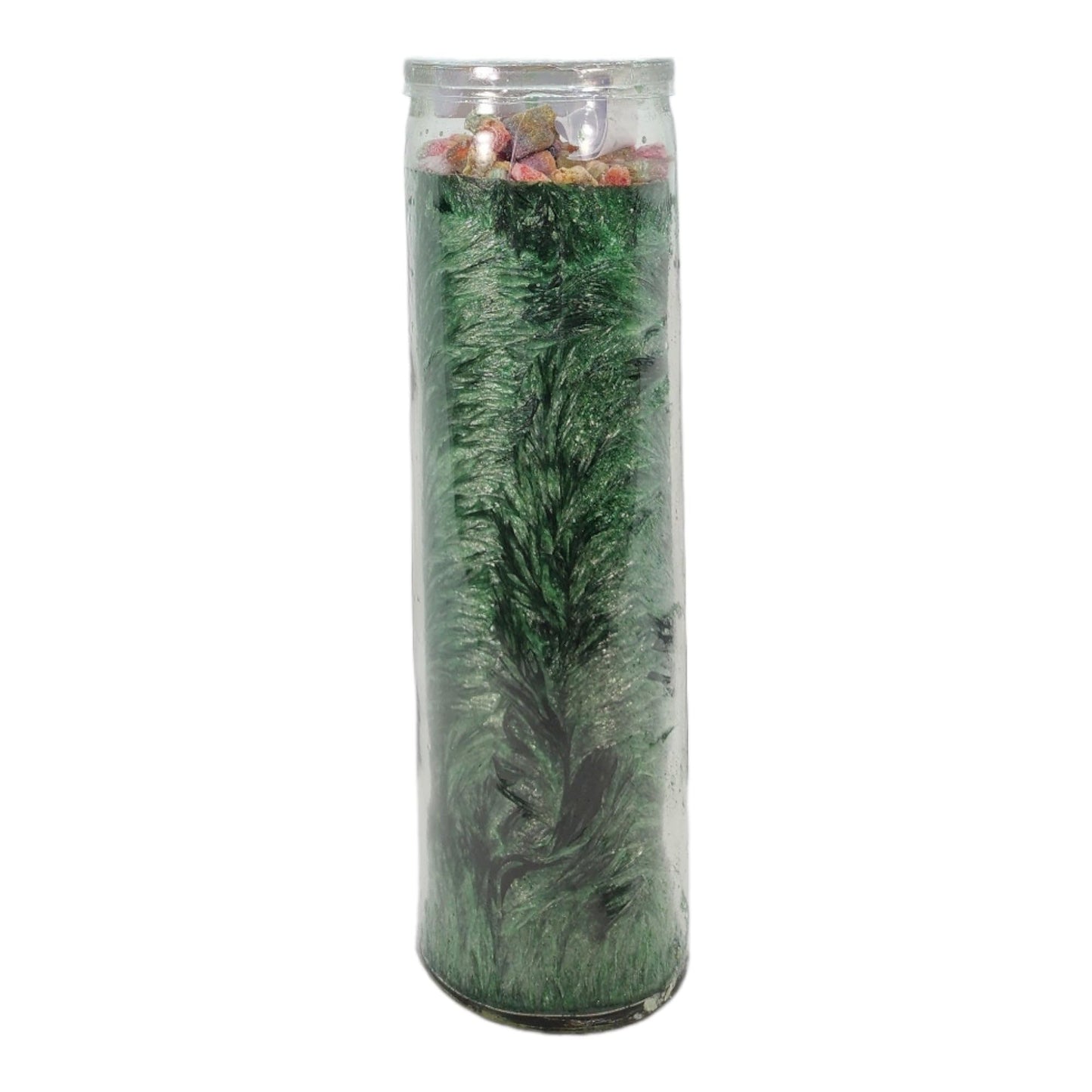 Business IMPROVING-Palm Wax Spiritual Intention Spell Candle-[Green] | Vela CASA ESOTERICA PERFUMADA MAGICK SPACEBuy Supplements Australia