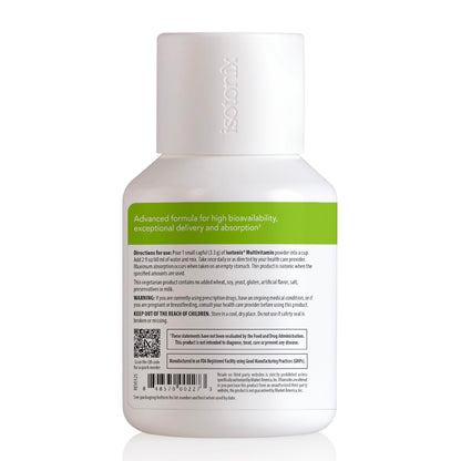 Isotonix Multivitamin Powder Without Iron – Methylated B Vitamins, Antioxidant & Mineral Support – Fast-Mix Isotonic Delivery – Vegetarian, Gluten-Free, Non-GMO – Natural Fruit Flavor – 90 Servings IsotonixBuy Supplements Australia