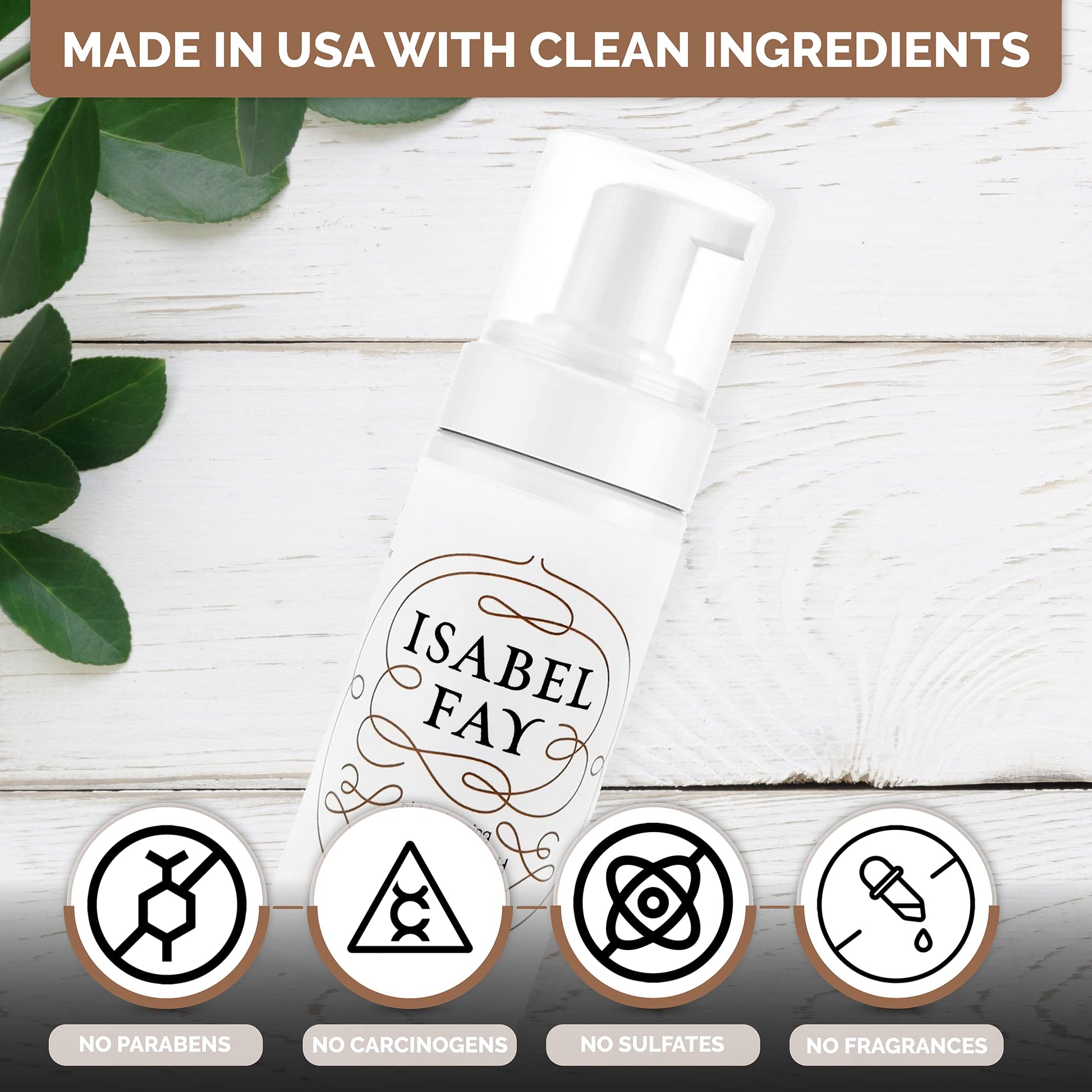 Isabel Fay ph Balanced Feminine Intimate Foam Wash gentle and safe for sensitive skin Isabel FayBuy Supplements Australia
