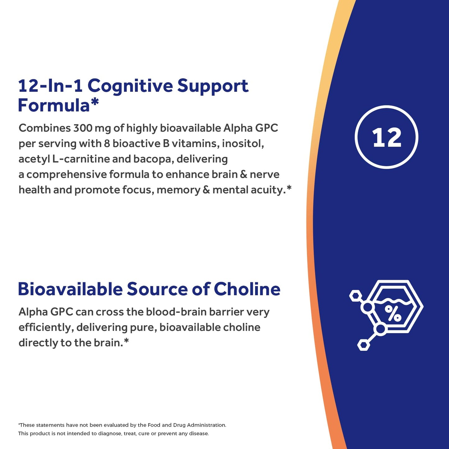 Doctor's Recipes Alpha GPC 300 mg Supplement, with 8 B Vitamins, Inositol, Acetyl L-Carnitine, Highly Bioavailable Source of Choline, 12-in-1 Cognitive Support for Women & Men, 60 Veggie Capsules Doctor's RecipesBuy Supplements Australia