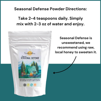 Revitalize Wellness Organic Seasonal Defense Powder Formerly Allergy Defense | Bromelain, Vitamin B3, Vitamin C, Quercetin, and NAC | No Sugar Added | Fruit Punch Flavor | 30 Servings Revitalize WellnessBuy Supplements Australia