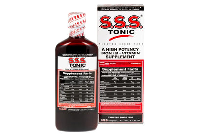 S.S.S. Tonic, Iron and Vitamin B Supplement, High Potency Vitamins, Bottle,10 Fl Oz (Pack of 1) S.S.S. CO.Buy Supplements Australia