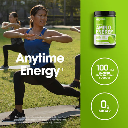 Optimum Nutrition Amino Energy - Pre Workout with Green Tea, BCAA, Amino Acids Optimum NutritionBuy Supplements Australia