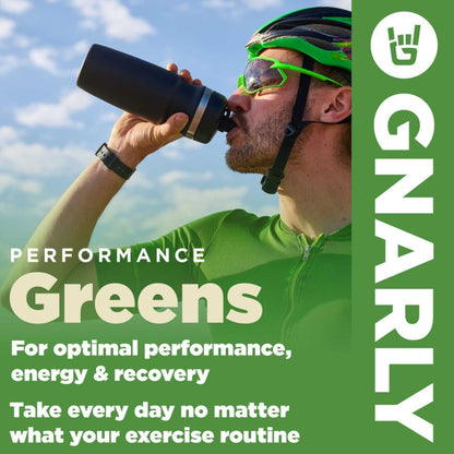 Gnarly Nutrition Greens Superfood Powder – Lemon Mint Performance Super Greens Powder – NSF Contents Certified – Organic, Probiotics & Essential Micronutrients - Lemon Mint, 11.64 oz Gnarly NutritionBuy Supplements Australia