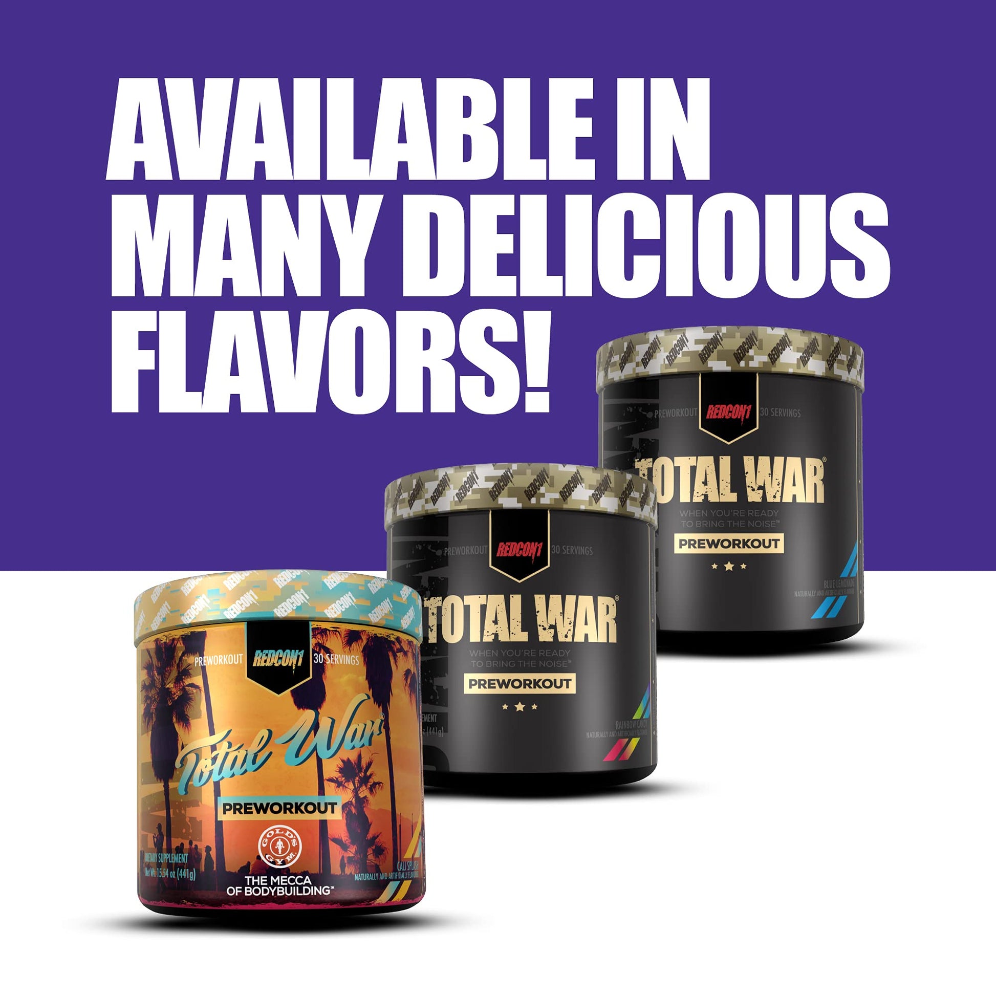 REDCON1 Total War Preworkout - Contains 320mg of Caffeine from Green Tea, Juniper REDCON1Buy Supplements Australia