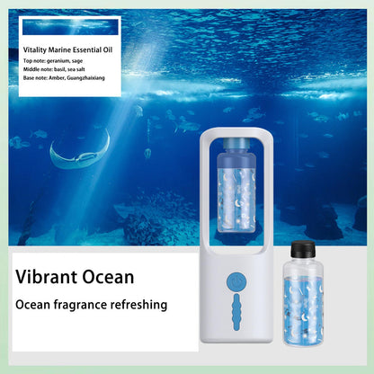 50ml Odor Removal Rotating Smog Essential Oil Diffuser, 3 Stage Timing Adjustment Incense USUPDDBuy Supplements Australia