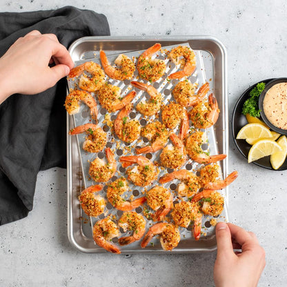 Nordic Ware Naturals Quarter Sheet with Multi-Purpose Oven and Cooling Rack Nordic WareBuy Supplements Australia