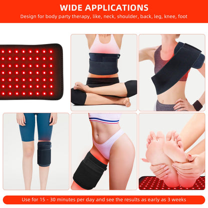 Red Light Therapy Infrared Light Therapy Pad for Body Pain NIR Deep Therapy for Back Knee Hands bonodaveBuy Supplements Australia