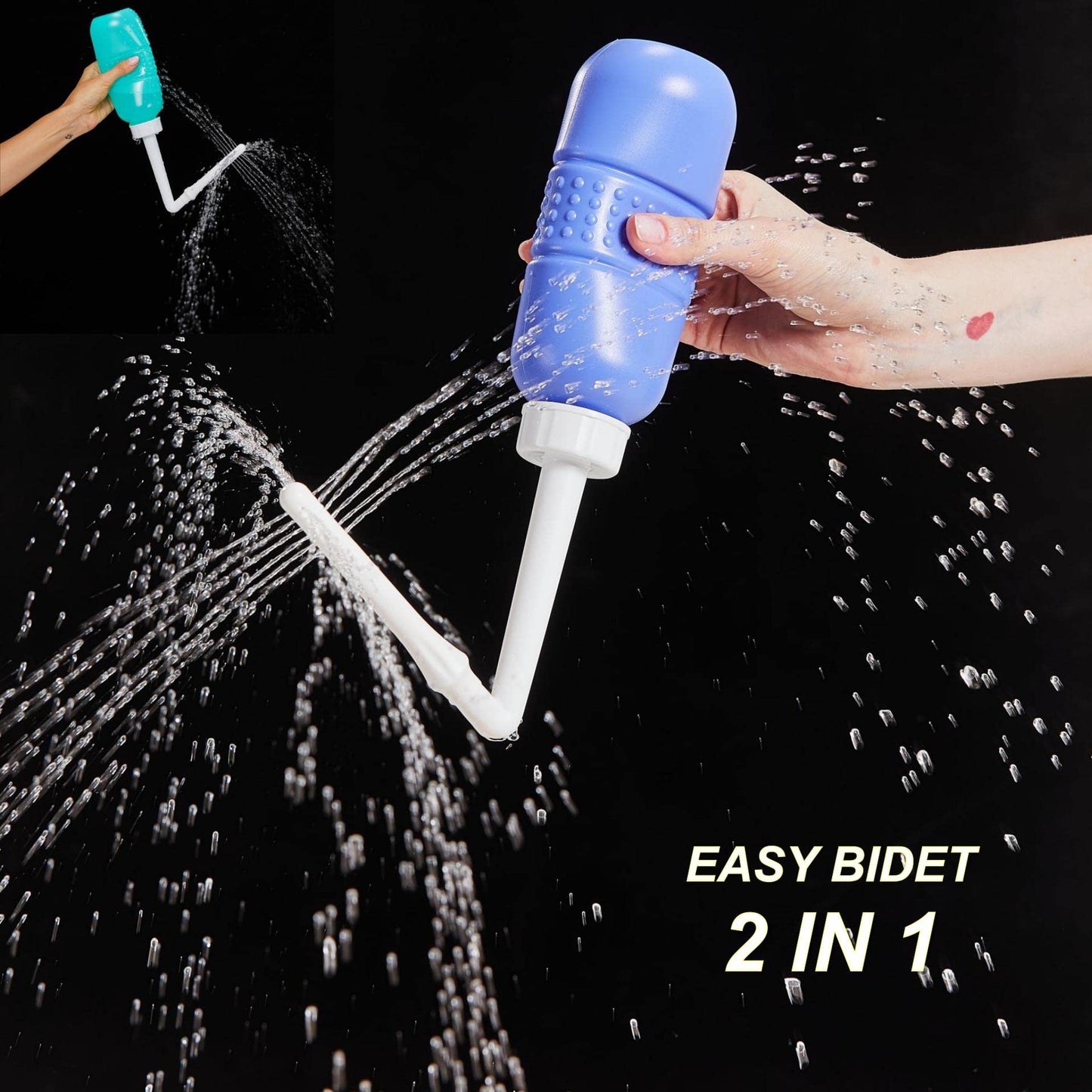2PCS Vaginal irrigation Intimate Wash for Women,Portable Bidet Travel Bidets,Peri Bottle TONELIFEBuy Supplements Australia