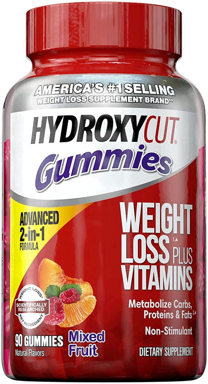 Hydroxycut Caffeine-Free Gummy for Women & Men | 15 Essential Vitamins & Minerals HydroxycutBuy Supplements Australia