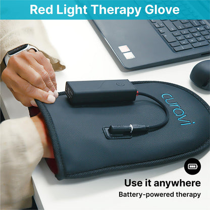 CURAVI Wellness Glove - Enhanced Comfort & Support for Hands and Wrists with Advanced Red CURAVIBuy Supplements Australia