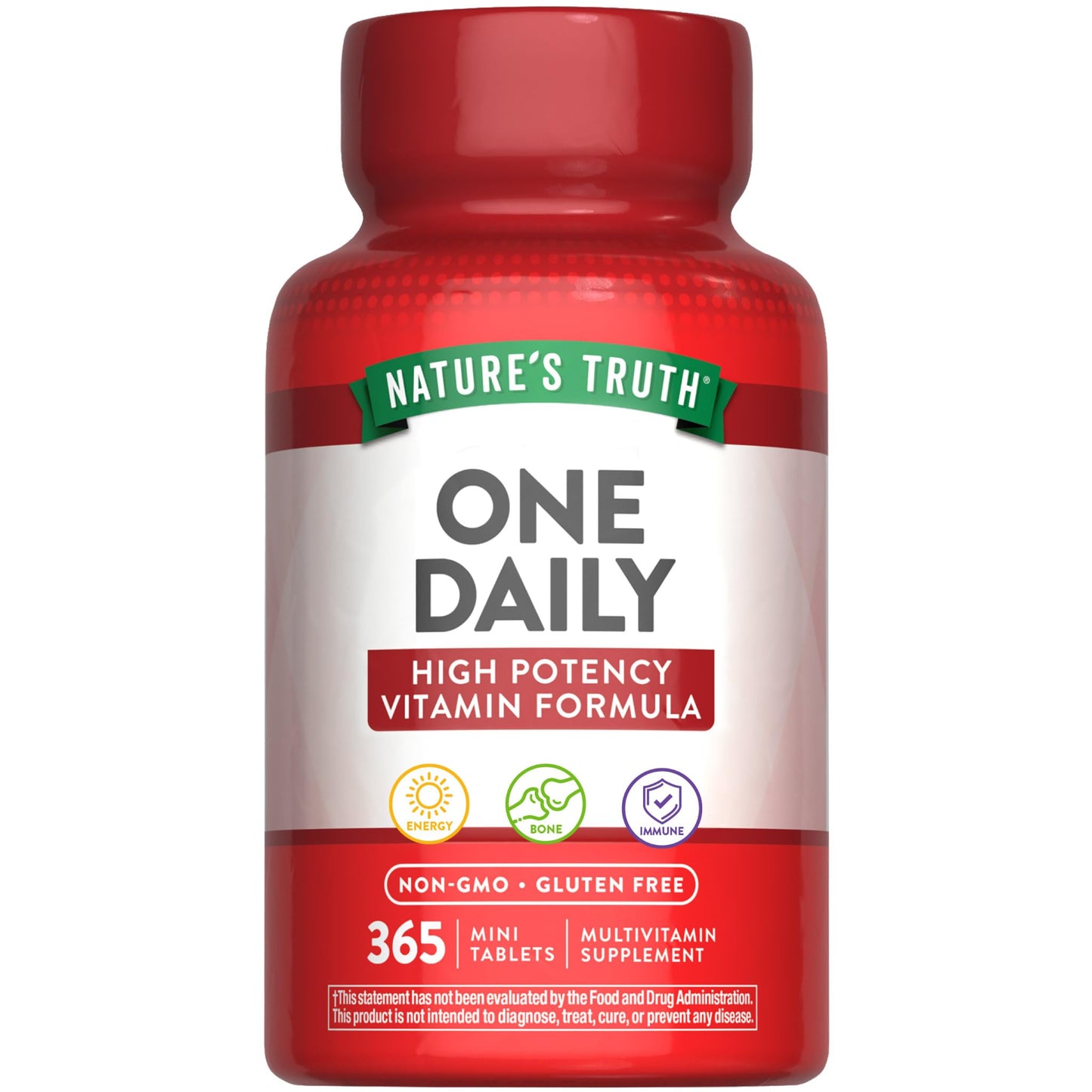 Nature's Truth One Daily Multivitamin for Men and Women | 365 Mini Tablets | Non-GMO & Gluten Free Supplement Nature's TruthBuy Supplements Australia