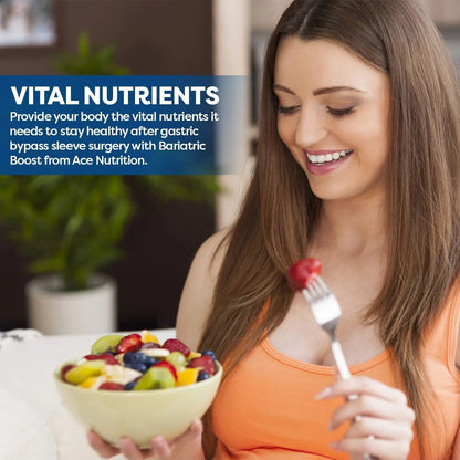 Bariatric Boost One-A-Day Multivitamin 90 Day Supply with 45mg Iron Post Gastric Bypass Sleeve Surgery | Non-GMO, Gluten Free, Bariatric Multivitamin Made in USA | ACE NUTRITIONBuy Supplements Australia