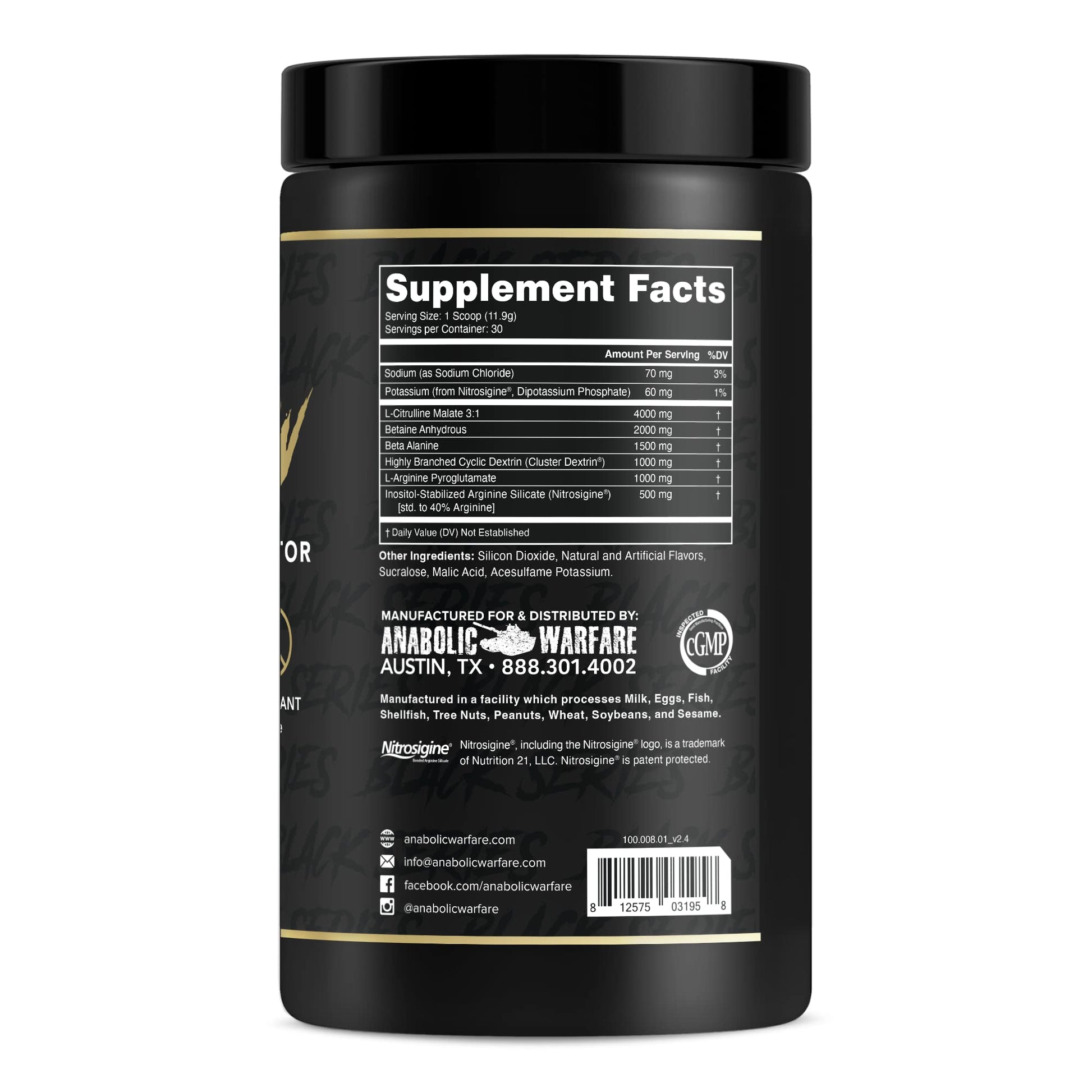 Anabolic Warfare Pump-N-Grow Muscle Pump Supplement Caffeine Free Pre Workout Anabolic WarfareBuy Supplements Australia