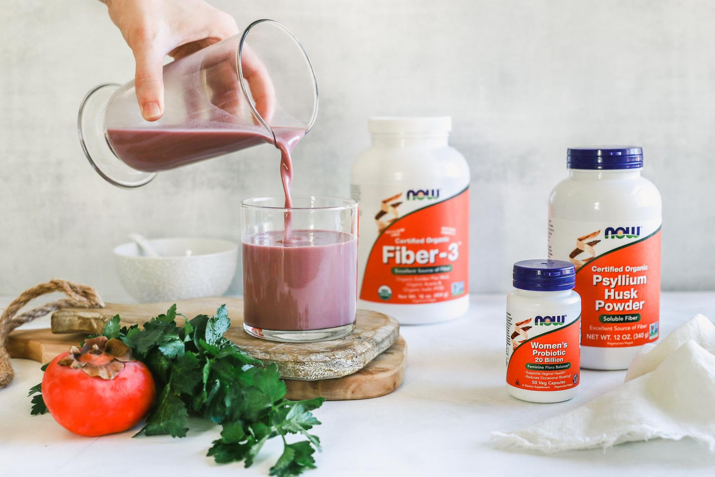 NOW Supplements, Psyllium Husk Powder, Non-GMO Project Verified, Soluble Fiber NOWBuy Supplements Australia