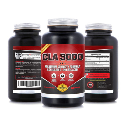 Vitamorph Labs CLA 3000 - CLA Safflower Oil for Metabolism and Weight Loss Management VitamorphBuy Supplements Australia