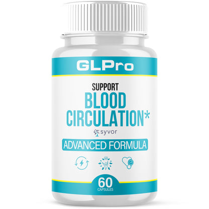 GLPro Blood Capsules, Official GLPro Blood Health Support Pills with All Natural Ingredients, Advanced Formula Supplement with Maximum Strength Premium Vitamins for Women and Men (60 Capsules) SyvorBuy Supplements Australia