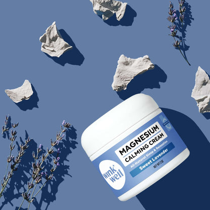 Wink Well Magnesium Calming Muscle and Joint Cream for Nighttime Relaxation Wink NaturalsBuy Supplements Australia
