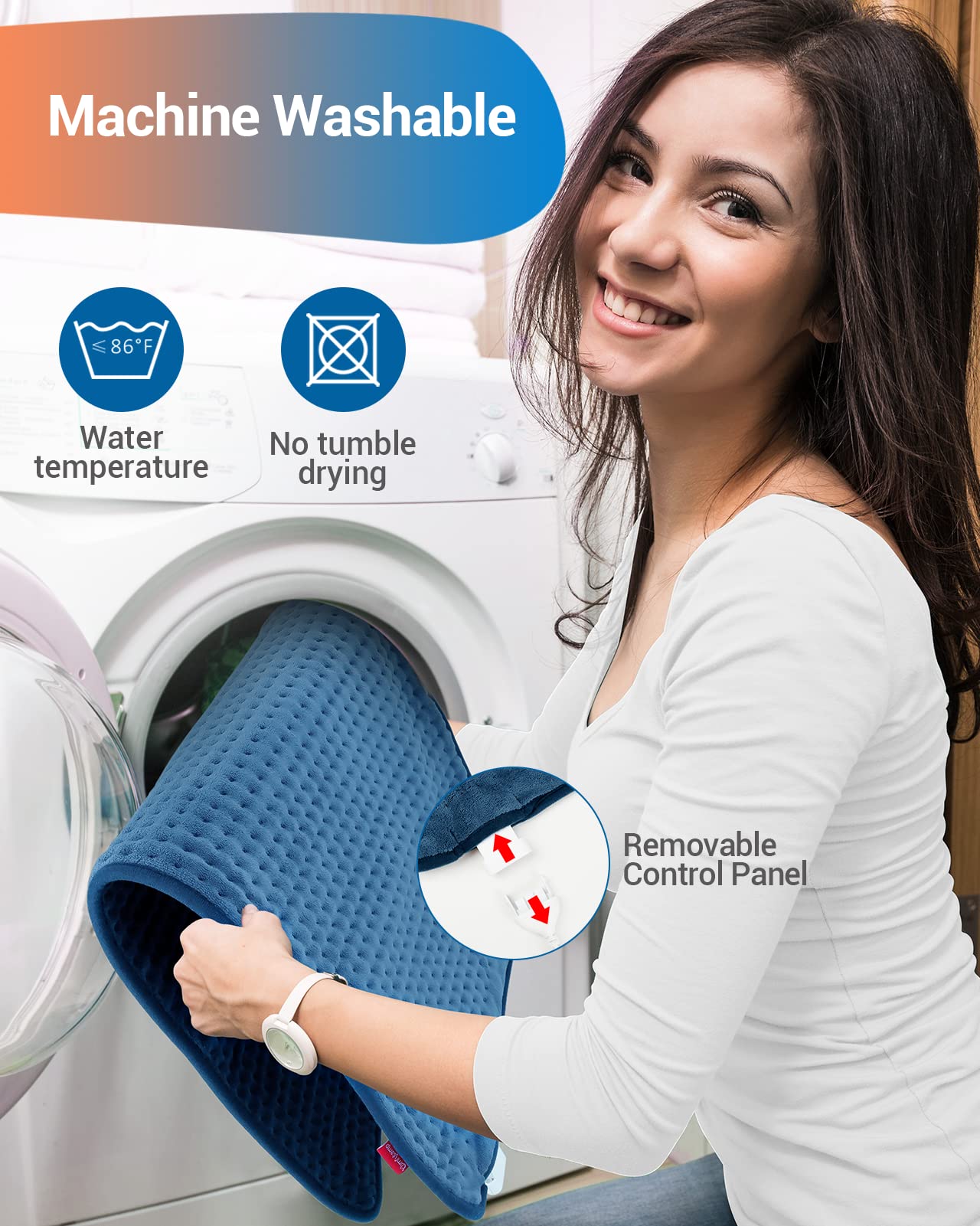 Comfytemp Heating Pad for Back Pain Relief - FSA HSA Eligible Extra Large Heating Pad XXL ComfytempBuy Supplements Australia