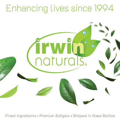Irwin Naturals Men's Living Green Liquid-Gel Multi - 70 Essential Nutrients, Full-Spectrum Vitamin Supplements for Men, Wholefood Blend - Promotes Brain & Adrenal Support - 120 Soft-Gels (3 Pack) Irwin NaturalsBuy Supplements Australia