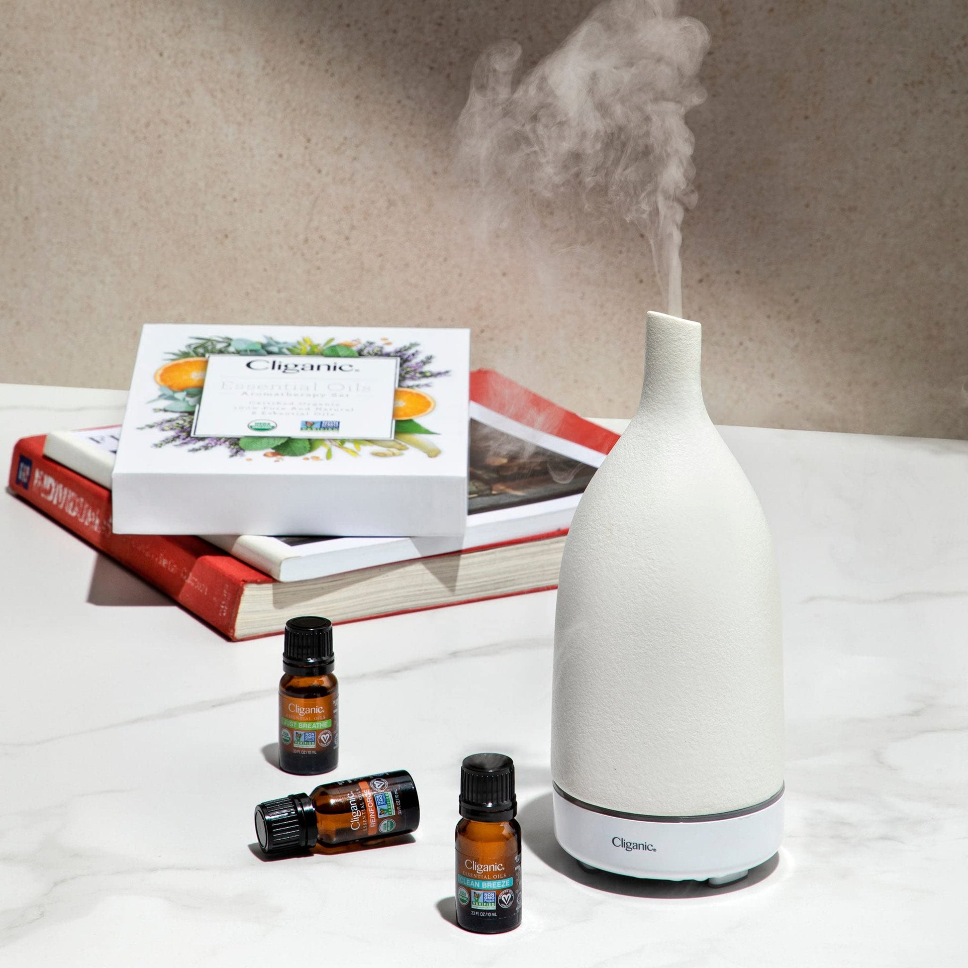 Cliganic Organic Peppermint Essential Oil - 100% Pure Natural for Aromatherapy Diffuser CliganicBuy Supplements Australia