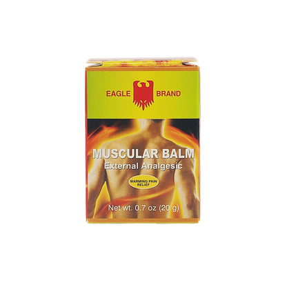 Eagle Brand Muscular Balm, External Analgesic, Warming Pain Relief, 0.7oz x 3, (Pack of 3) GenericBuy Supplements Australia