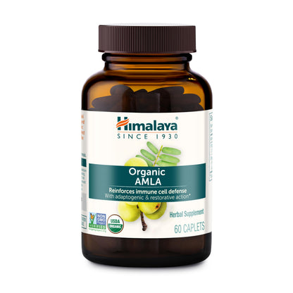 Himalaya Organic Amla - Herbal Immune Support Supplement with Adaptogen and Antioxidant - USDA Organic, Vegan