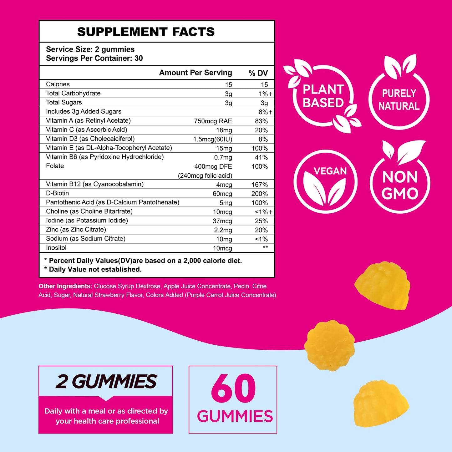 Fertility Gummies for Women to Get Pregnant Fast, Folic Acid Conception Gummies to Boost Fertility for Her, 60 Count Fertility Vitamin Gummy Support Hormone Balance, Ovulation & Period Cycle AromlifeBuy Supplements Australia