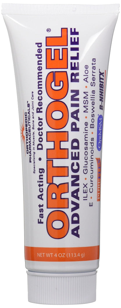 Orthogel Advanced Pain Relief Gel Tube, 4 oz. OrthogelBuy Supplements Australia