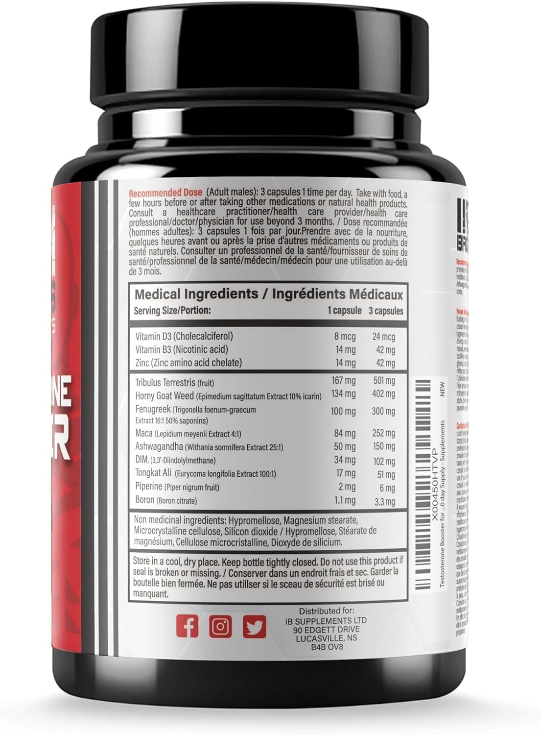 Iron Brothers Men’s Testosterone Support Supplement – Tribulus, Tongkat Ali, Ashwagandha & DIM – Daily Performance & Vitality Formula – with Fenugreek & Zinc – 30 Day Cycle – 90 Capsules Iron Brothers SupplementsBuy Supplements Australia