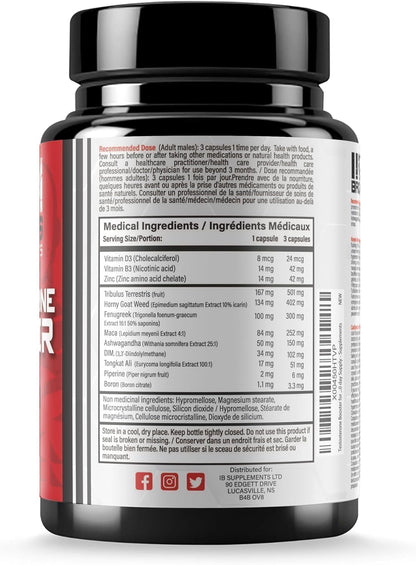 Iron Brothers Men’s Testosterone Support Supplement – Tribulus, Tongkat Ali, Ashwagandha & DIM – Daily Performance & Vitality Formula – with Fenugreek & Zinc – 30 Day Cycle – 90 Capsules Iron Brothers SupplementsBuy Supplements Australia
