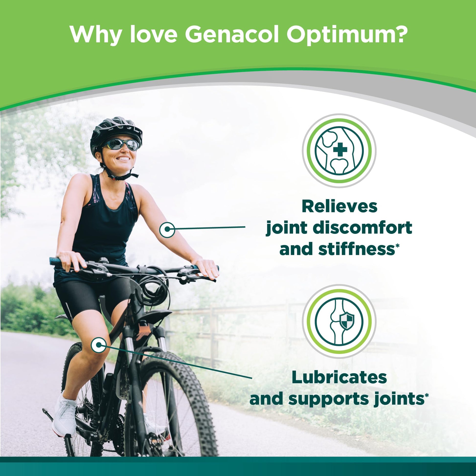 Genacol Optimum – Glucosamine, Chondroitin, MSM & Ultra-Hydrolyzed Collagen, Joint Support Tablets, 180 Count (60-Day Supply) GenacolBuy Supplements Australia