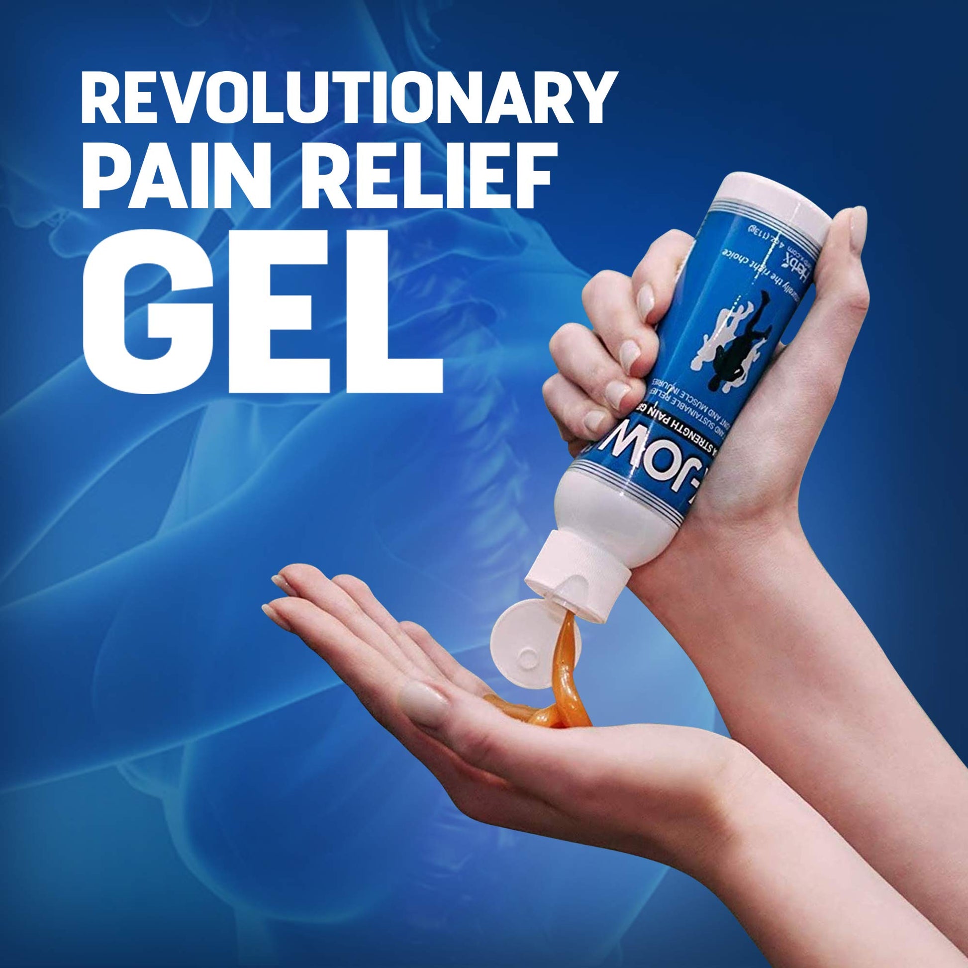 HerbX X-Jow Extra Strength Pain Relief Gel 4 oz - Herbal Massage Gel for Massage Therapy and Sports - Pain Terminator Cream for Muscles, Shoulders, and Joints Inflammation, Soreness and Discomfort x-jowBuy Supplements Australia