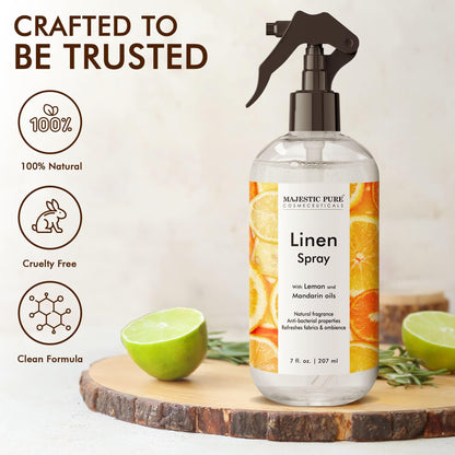 Majestic Pure Linen Spray | All Natural Fragrance | Spray for Pillows, Bedding, Sheets, Clothing MAJESTIC PUREBuy Supplements Australia