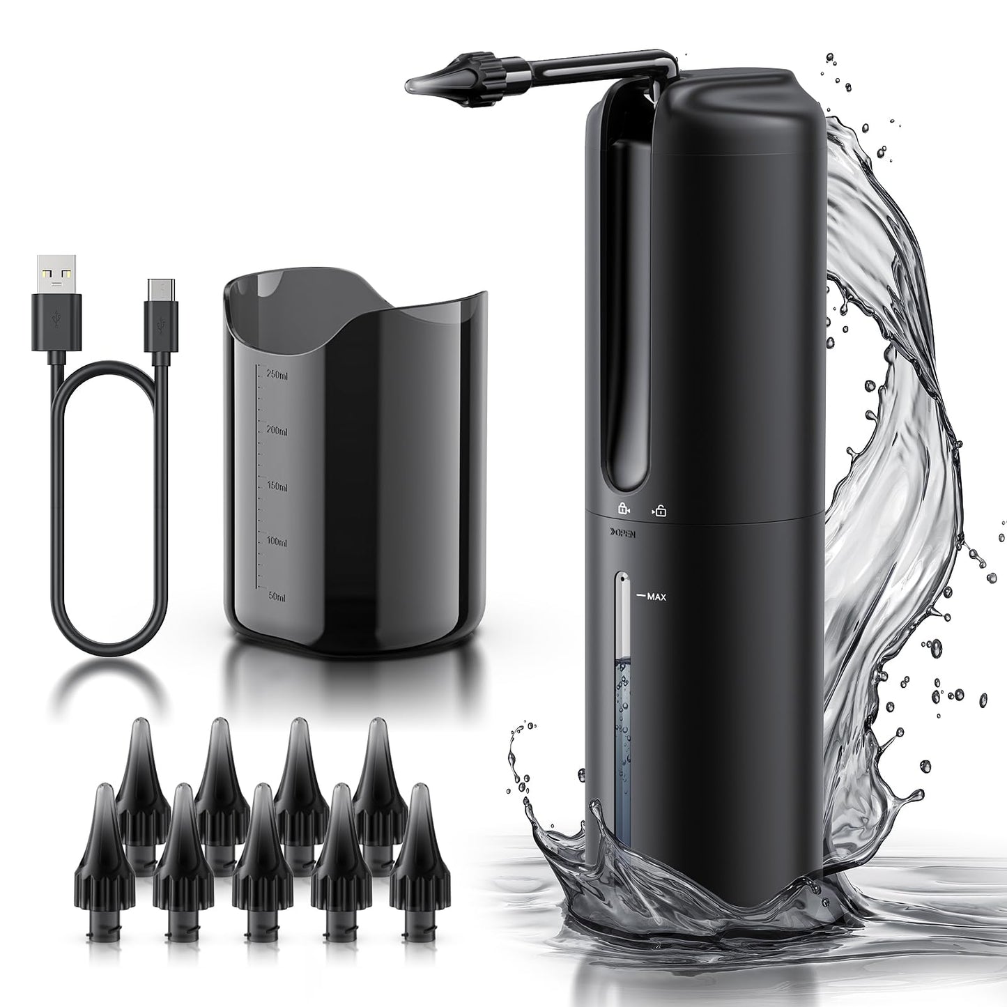 Ear Wax Removal - Electric Ear Irrigation Flushing System - Water Powered Ear LebbtlBuy Supplements Australia