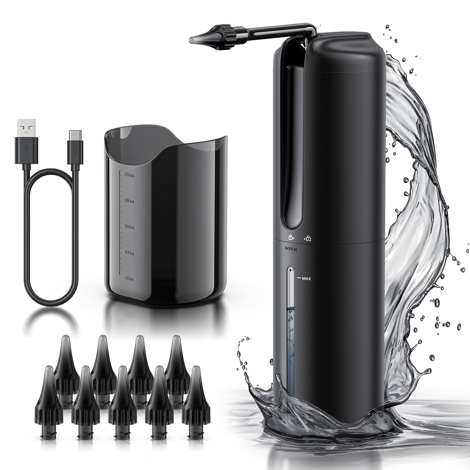Ear Wax Removal - Electric Ear Irrigation Flushing System - Water Powered Ear LebbtlBuy Supplements Australia