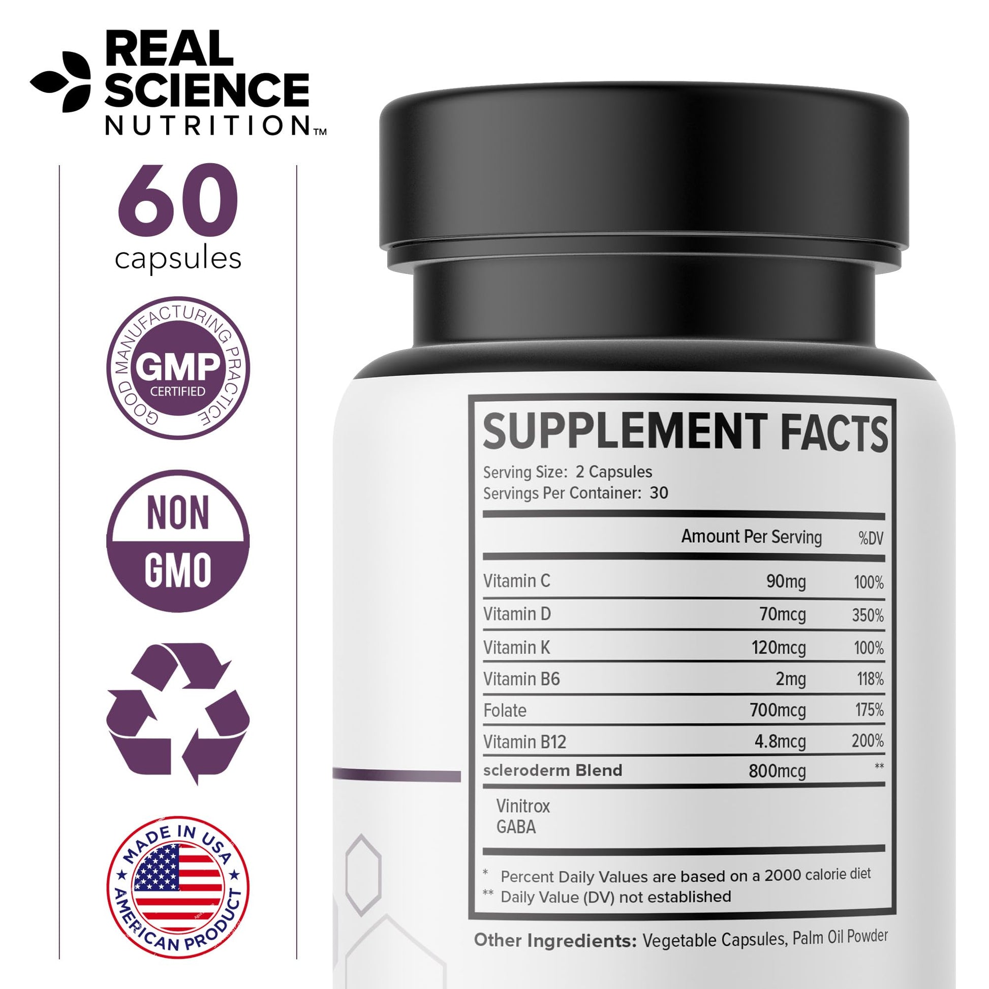 Real Science Nutrition ScleroEase Miracle Offers Relief to sufferers of Scleroderma, Supporting Flexible & Supple Skin, Comfortable Joint Movement, Comfortable Digestion, and Healthy Skin Real Science NutritionBuy Supplements Australia