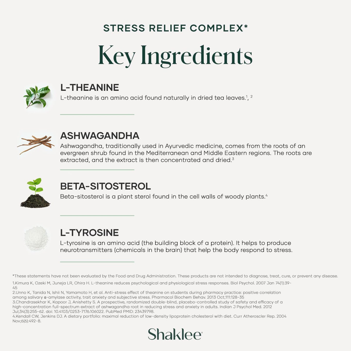 Shaklee - Stress Relief Complex - Calming Blend of L-theanine, Ashwagandha, Beta-sitosterol, and L-tyrosine - Promotes Relaxation without Drowsiness - 1 Caplet Daily - Adults Supplement - 30 Caplets ShakleeBuy Supplements Australia
