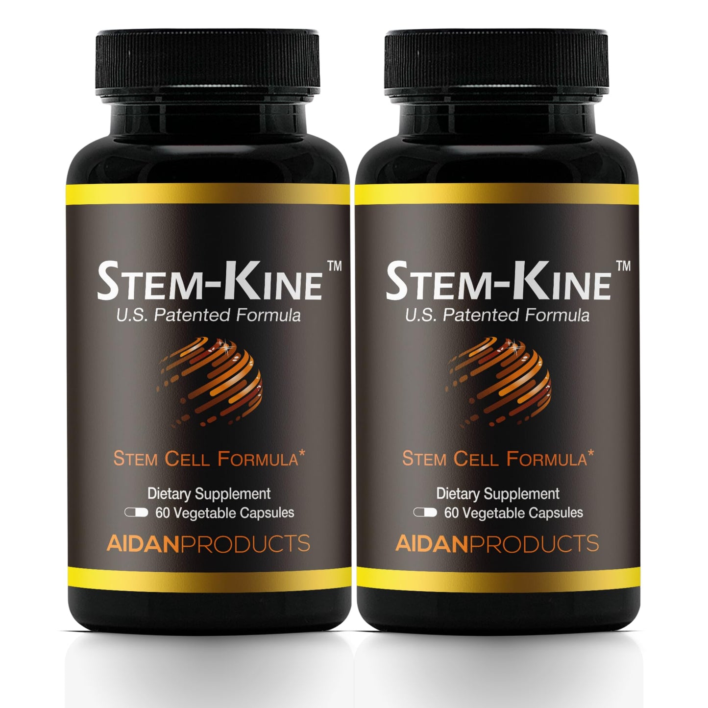 Aidan Products Stem-Kine Stem Cell Supplements, Clinically Proven to Increase Circulating Stem Cells, Pack of 2, Promoting Healing and Anti-Aging, 2 Pack of 60 Capsules Each Aidan ProductsBuy Supplements Australia
