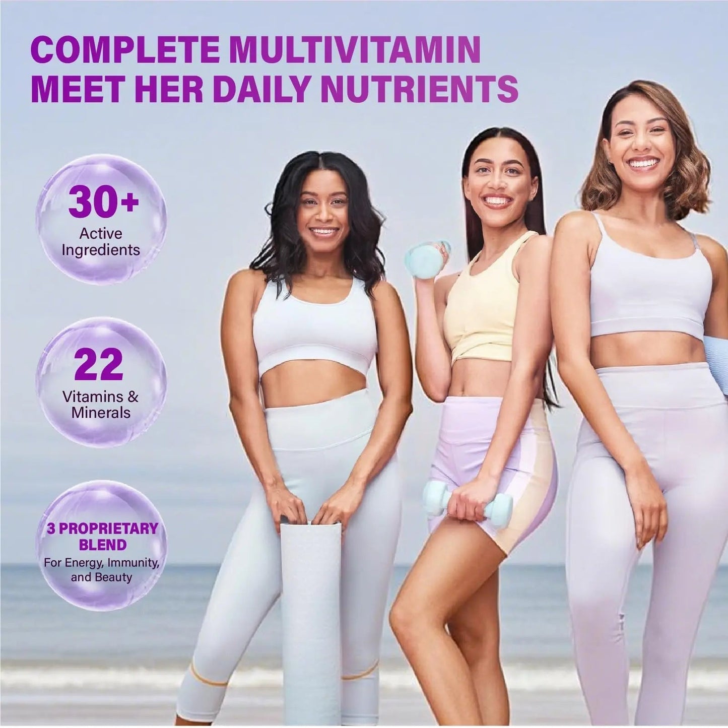 Veyttisy Methylated Multivitamin Gummy for Women - Womens Multivitamin Gummies with Vitamins A C D E, Methylated Folate, Biotin, B Complex VeyttisyBuy Supplements Australia