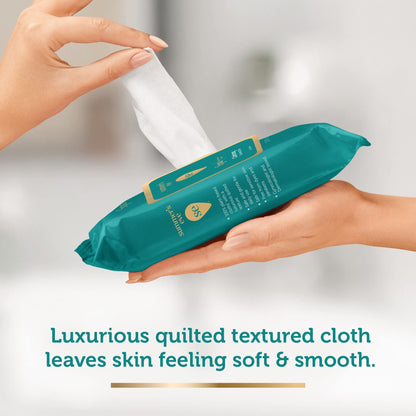 Summer's Eve Spa Calming Chamomile Feminine Wipes, 100% Plant Based*, pH balanced Plush Cloths Summer's EveBuy Supplements Australia