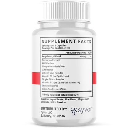 (2 Pack) Gluco Advance Capsules, Official GlucoAdvance Supplement Pills with All Natural Ingredients, Advanced Formula Supplement with Maximum Strength Support Vitamins for Women & Men (120 Capsules) SyvorBuy Supplements Australia