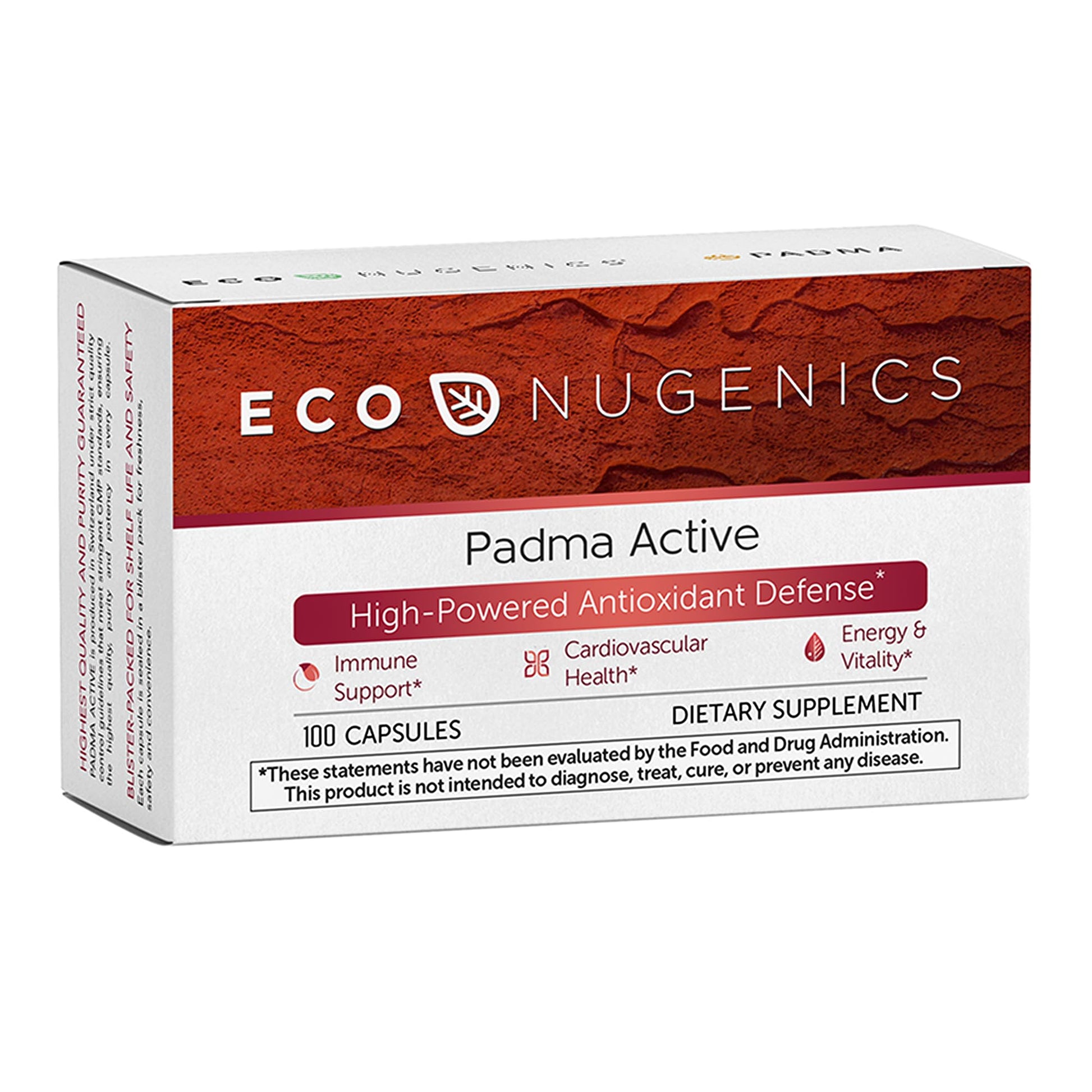 EcoNugenics Padma Active for Women & Men: Vitamin C Supplement for Collagen Formation, Energy Levels, and Immune System, Cellular & Antioxidant Support – Tibetan Recipe of Natural Herbs & Minerals EcoNugenicsBuy Supplements Australia