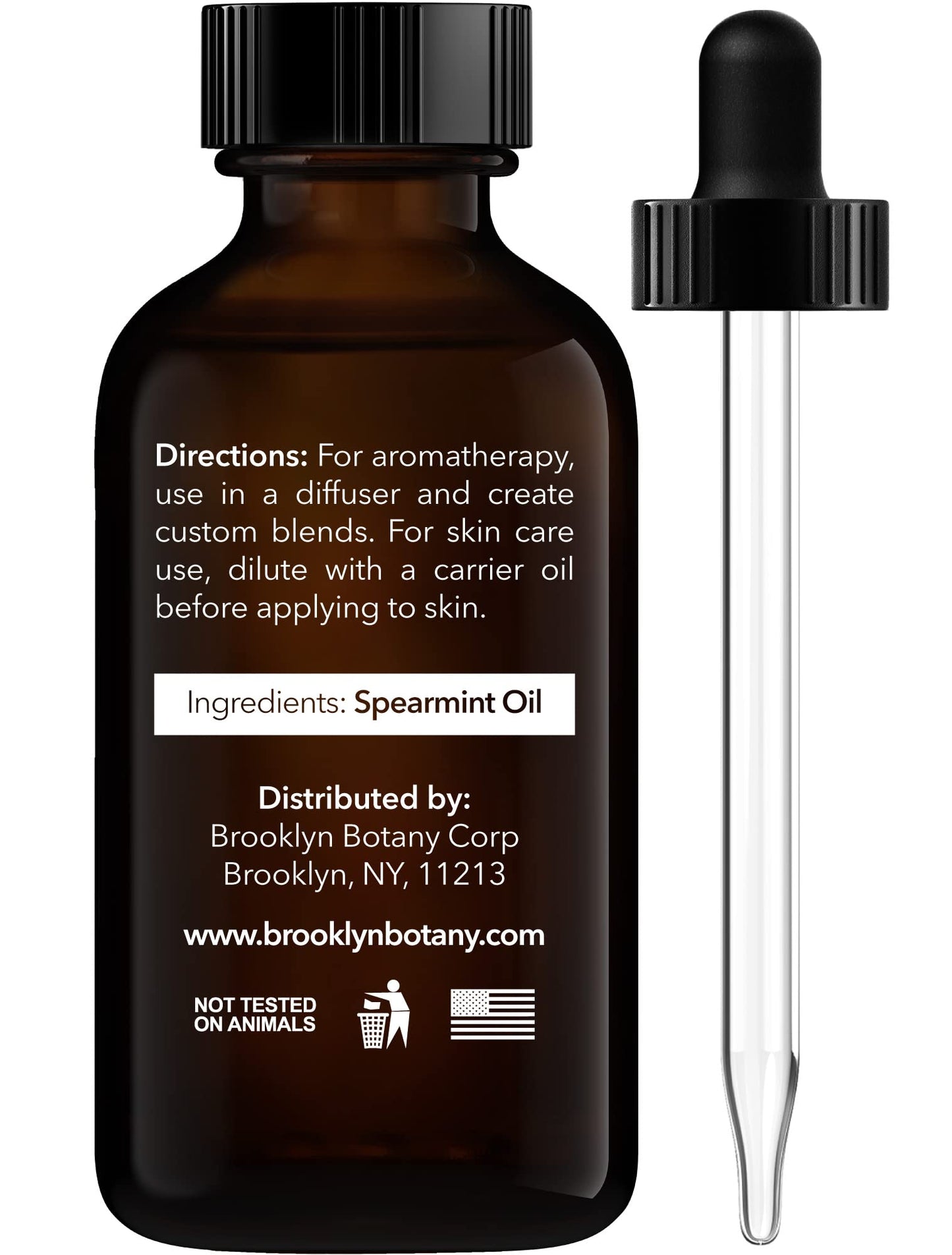 Brooklyn Botany Spearmint Essential Oil – 100% Pure and Natural – Premium Grade Oil Brooklyn BotanyBuy Supplements Australia