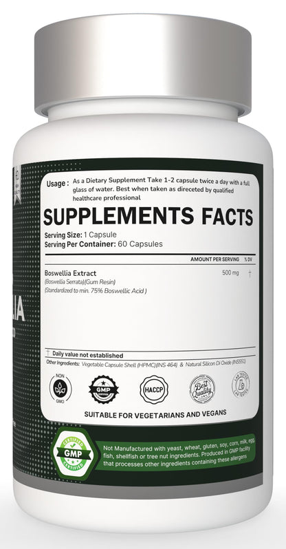 Heroot Boost Joint Mobility with 75% Extra Strength Boswellia Serrata Extract, 120 Capsules HerootBuy Supplements Australia