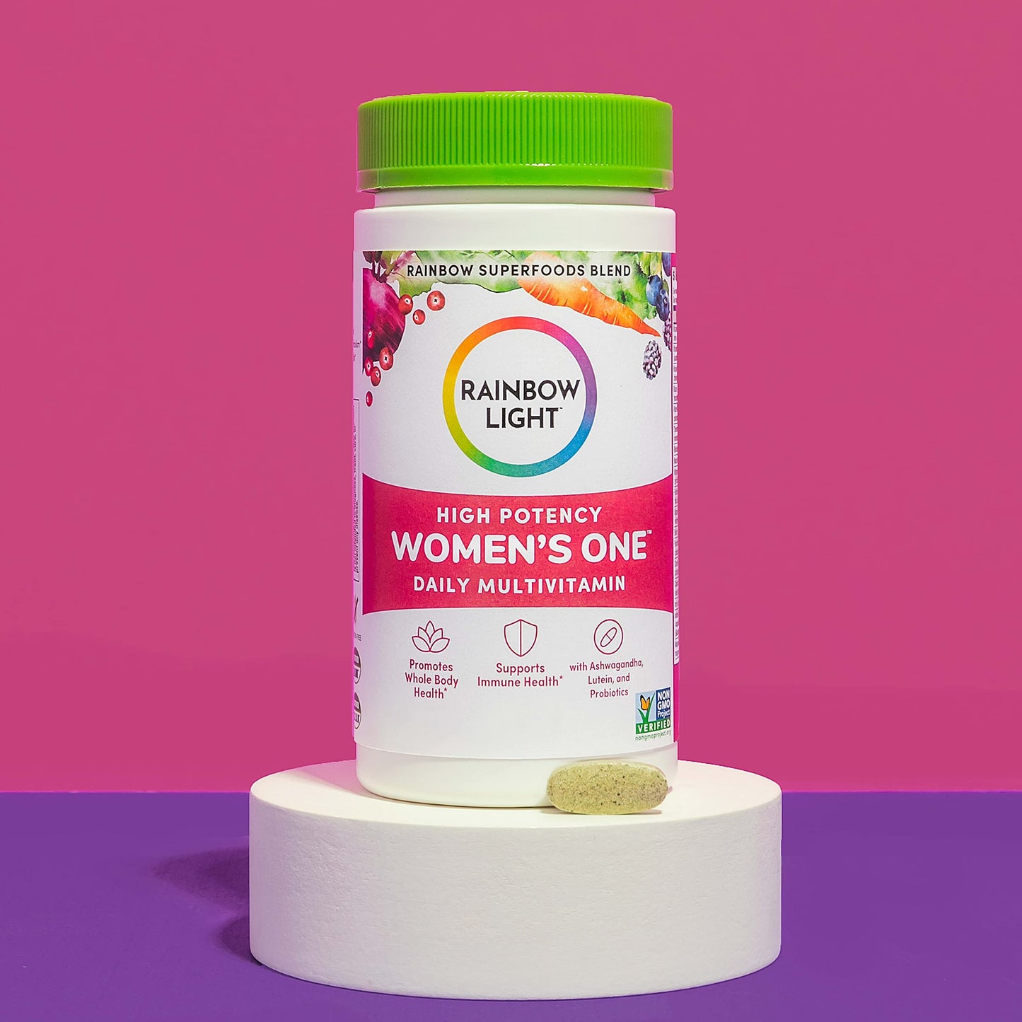 Rainbow Light Womens One High-Potency Daily Multivitamin, Womens Multivitamin Rainbow LightBuy Supplements Australia
