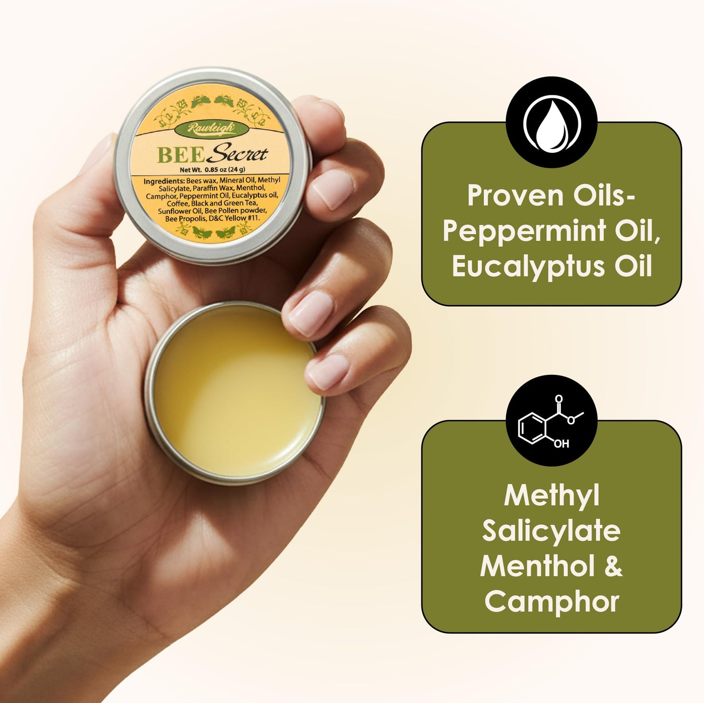 Rawleigh Bee Secret Soothing Balm: 0.85 oz - Pack of 1 RawleighBuy Supplements Australia